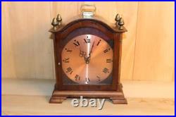 Modern Westminster Chime Quartz Battery Dutch Hood Style Bracket Clock