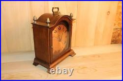 Modern Westminster Chime Quartz Battery Dutch Hood Style Bracket Clock