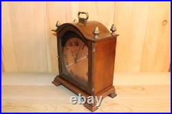 Modern Westminster Chime Quartz Battery Dutch Hood Style Bracket Clock