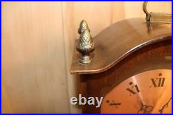 Modern Westminster Chime Quartz Battery Dutch Hood Style Bracket Clock