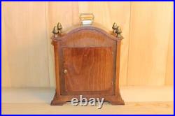 Modern Westminster Chime Quartz Battery Dutch Hood Style Bracket Clock