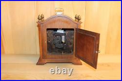 Modern Westminster Chime Quartz Battery Dutch Hood Style Bracket Clock