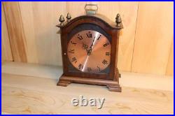 Modern Westminster Chime Quartz Battery Dutch Hood Style Bracket Clock