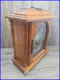 Moon Phase Emperor Mantel Clock Vintage 1970's Era