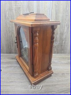 Moon Phase Emperor Mantel Clock Vintage 1970's Era