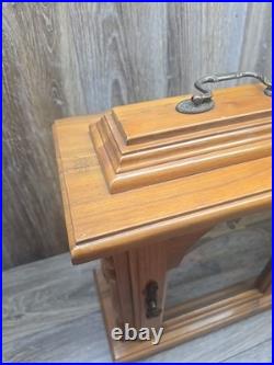 Moon Phase Emperor Mantel Clock Vintage 1970's Era