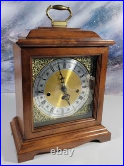NICE HOWARD MILLER Graham Key Wound Mantel Clock 612-437 340-020A Triple Chime