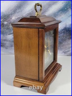 NICE HOWARD MILLER Graham Key Wound Mantel Clock 612-437 340-020A Triple Chime