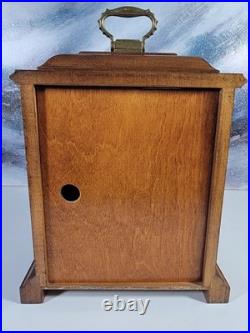 NICE HOWARD MILLER Graham Key Wound Mantel Clock 612-437 340-020A Triple Chime