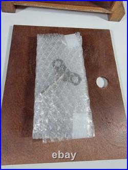 NICE HOWARD MILLER Graham Key Wound Mantel Clock 612-437 340-020A Triple Chime