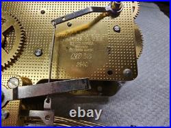 NOT WORKING! Seth Thomas Woodbury Westminster Mantel Clock Movement# 497 212
