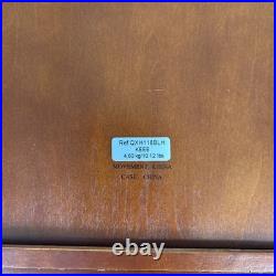 Near Mint Seiko Mahogany Finish Pendulum Chiming Cherry Wall Clock QXH118BLH