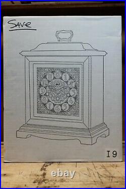 (New!) ASHLAND Key-Wound Westminster Chime Mantel Clock Clocks 22825-I90340