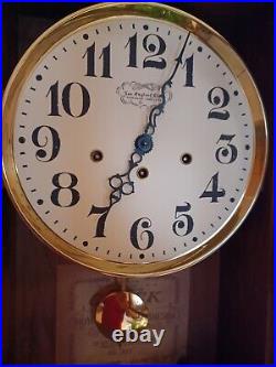 New England Clock Co-8 Day Westminster Regulator-Schoolhouse Clock-Limited