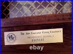 New England Clock Co-8 Day Westminster Regulator-Schoolhouse Clock-Limited