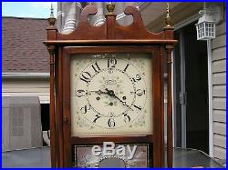 New England Clock Co. Pillar & Scroll, Westminster Chimes
