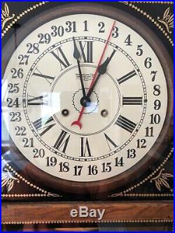 New England Store Regulator Wall Clock Westminster Chime Working Farmington Conn