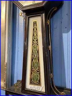 New Haven Clock Co. Octagon Top Westminster Chime Banjo Clock C. 1900