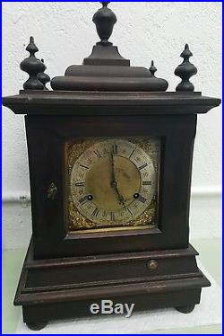 New Haven Westminster Chime Clock 1910 rare double mechanism