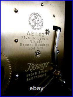 New Howard Miller(613-180) Barrister Mantel Clock with AEL02 Mvmt Original box