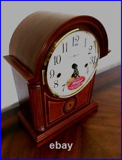 New Howard Miller(613-180) Barrister Mantel Clock with Blemish AEL02 Mvmt