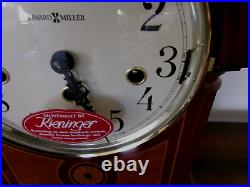 New Howard Miller(613-180) Barrister Mantel Clock with Blemish AEL02 Mvmt