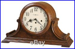New Howard Miller 630-222 Hadley Oak Mantel Clock, Key Wound, Westminster Chime