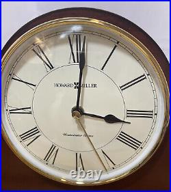 New! Howard Miller Westminster Chime Mantel Clock Cherry Wood 635 -101