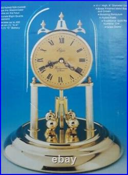 Nib Vtg 1970's Elgin Anniversary Westminster Chime Clock No. E1070p