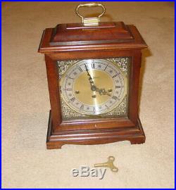 Nice Howard Miller Mantle Clock 2 Jewel Westminster Chime 340-020 Germany Works