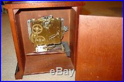 Nice Howard Miller Mantle Clock 2 Jewel Westminster Chime 340-020 Germany Works