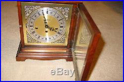 Nice Howard Miller Mantle Clock 2 Jewel Westminster Chime 340-020 Germany Works