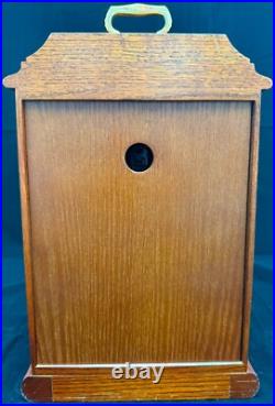 O'o'o. Mantel Pendulum Clock. Seiko. Westminster Whittington. Hourly Chime