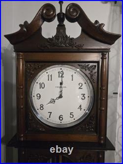 Old Grandfather Clock. Bought Germany, 7ft Tall