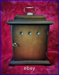 Old Mahogany German Westminster Bracket Mantle Chime Clock