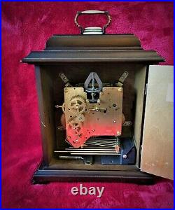 Old Mahogany German Westminster Bracket Mantle Chime Clock