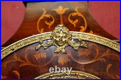 Old Mantel Clock Vintage 8 Day Clock Louis XV Boulle RococoWESTMINSTER 76 cm