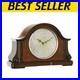 Old World Style Walnut Clock with Adjustable Chime, 12.5 for Timeless Elegance