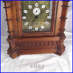 Original Gazo Family Westminster Whittington 9 Bell Chime Musical Bracket Clock