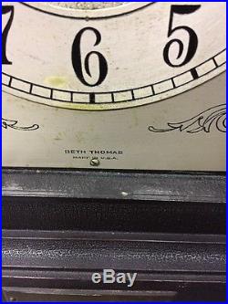 Original Seth Thomas Grand Westminster Chime Mantle Clock 72-1921 Works 113A