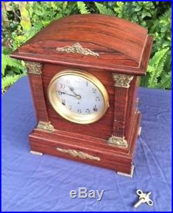 Outstanding Seth Thomas'Sonora' 4 Bells Westminster Chime Adamantine Case