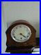 PERIVALE c 1930 ART DECOR WESTMINSTER CHIME 8 DAY MANTLE CLOCK WORKING KEY V G C
