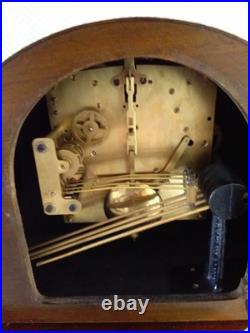 PERIVALE c 1930 ART DECOR WESTMINSTER CHIME 8 DAY MANTLE CLOCK WORKING KEY V G C PERIVALE c 1930 ART DECOR WESTMINSTER CHIME 8 DAY MANTLE CLOCK WORKING KEY V G C