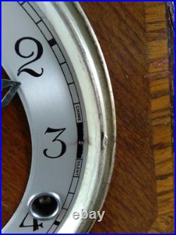 Perivale Anvil Art Decor Westminster Chime 8 Day Mantle Clock Working Key V G C
