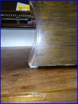 Perivale Anvil Art Decor Westminster Chime 8 Day Mantle Clock Working Key V G C Perivale Anvil Art Decor Westminster Chime 8 Day Mantle Clock Working Key V G C