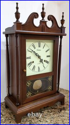 Pillar & Scroll Chime Mantel Clock 31-Day, Key-wind