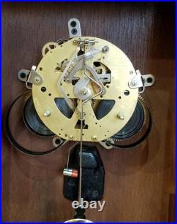 Pillar & Scroll Chime Mantel Clock 31-Day, Key-wind