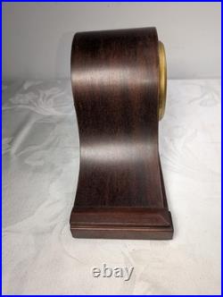 Plymouth Clock Company Mantle Clock Key Wind Pendulum. 8 day. IT WORKS