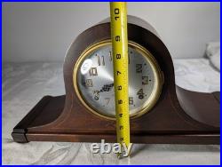 Plymouth Clock Company Mantle Clock Key Wind Pendulum. 8 day. IT WORKS