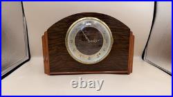 Plymouth Westminster Chime Mantel Clock No. 124 Made in USA Working